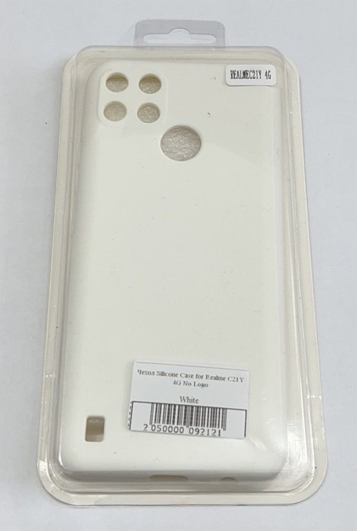 Чохол Silicone Case for Realme C21Y 4G No Logo Black
