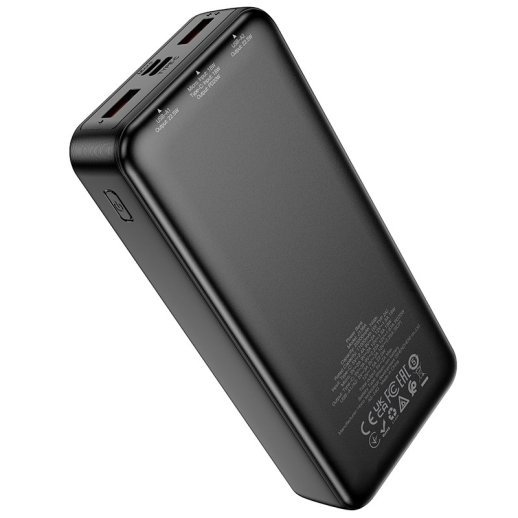 Power bank HOCO J136A "Siruit" PD20W+22.5W 20000 mAh, чорний