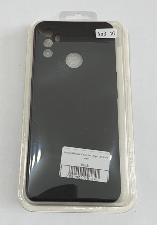 Чохол Silicone Case for Oppo A53 No Logo Black