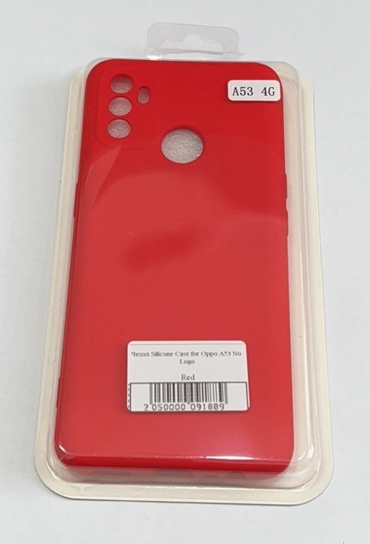 Чохол Silicone Case for Oppo A53 No Logo Black