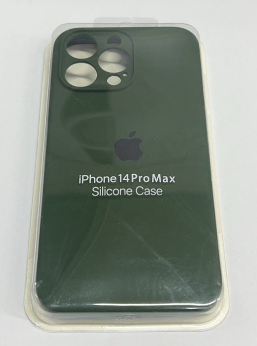 Чохол Silicone Case Copy Apple iPhone 14 Pro Max Square Green, 31