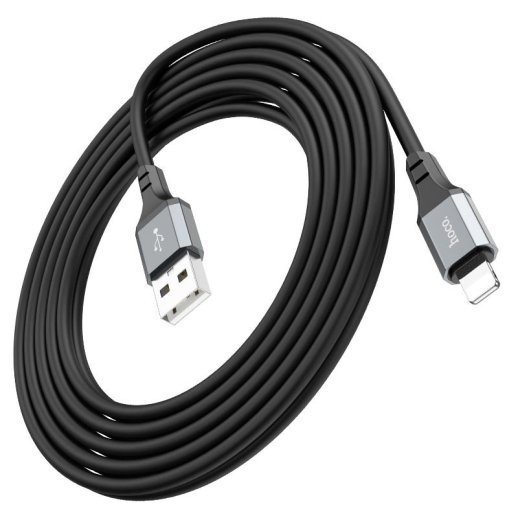 USB кабель HOCO X92 USB - Lightning 3 MЕТРИ ЧОРНИЙ