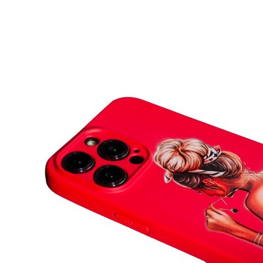 Силіконовий чохол Case Art для Apple iPhone 14 Pro Girl