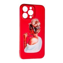 Силіконовий чохол Case Art для Apple iPhone 14 Pro Girl