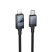 USB-C кабель HOCO X118 Type-C - Lightning, 1 метр, чорний
