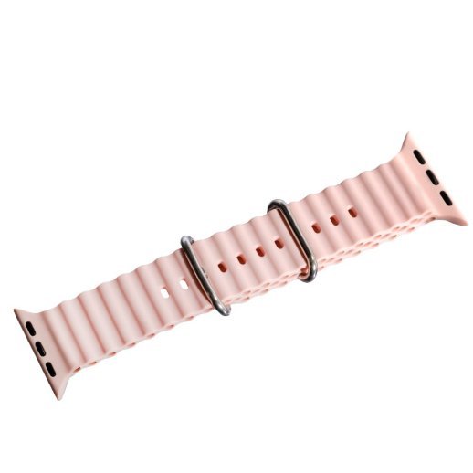 Spigen Silicon Ribbed Band для Apple Watch 42/44/45/49 mm Vintage Rose