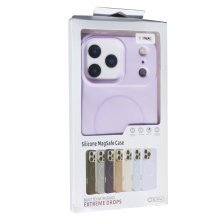 Силіконовий чохолНакладка  Color (With Magnit) для Apple iPhone 17 Pro Max Purple