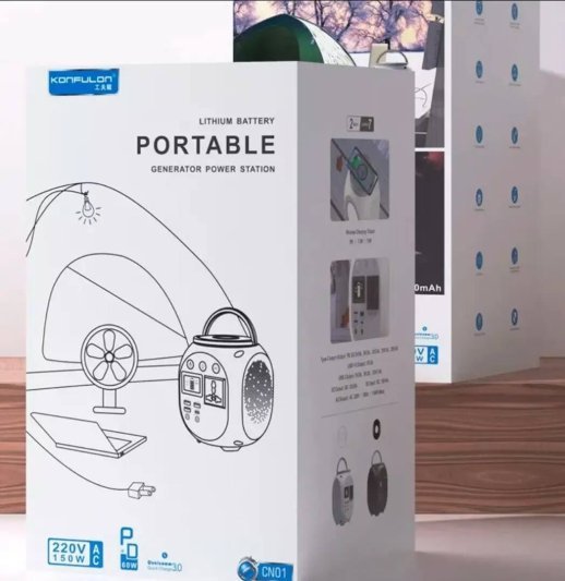 Зарядная станция 45000mAh KONFULON CN01 5A 150W