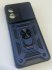 Armor Case With Curtain for Motorola G85 Dark Blue