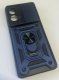 Armor Case With Curtain for Motorola G85 Dark Blue