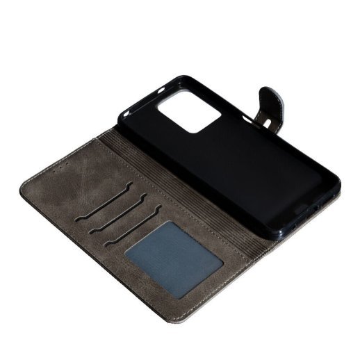 Flip Cover "Business" для Xiaomi Redmi Note 12 (4G) Gray