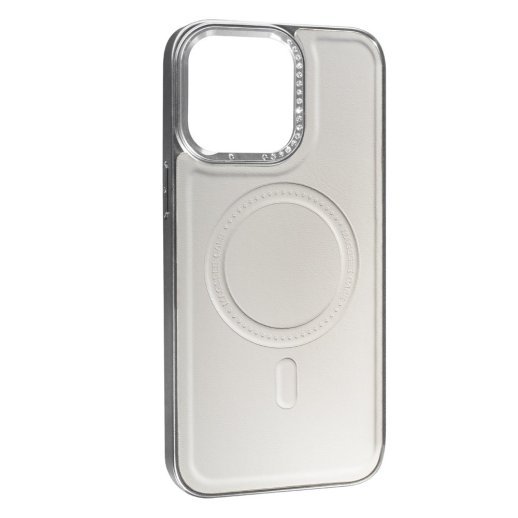 Накладка Magnetic With Magsafe Classic для Apple iPhone 15 Pro Max Grey