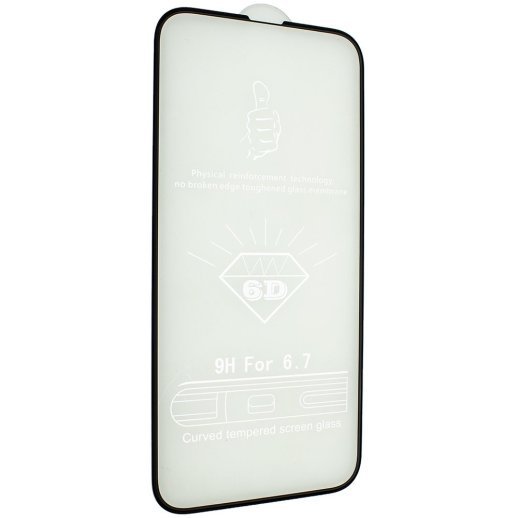 Захисне скло 6D ORIGINAL для APPLE iPhone 14 PLUS 6,7" ЧОРНИЙ