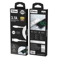 КАБЕЛЬ USB INKAX CB-07 IPHONE LIGHTNING 1 метр 3.1A Silicone