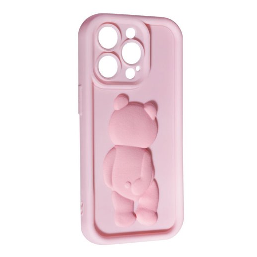 Накладка Bear Case для Apple iPhone 15 Pro Max Pink
