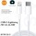 Кабель USB-C WUW X123 Type-C - Lightning PD 3A 20W