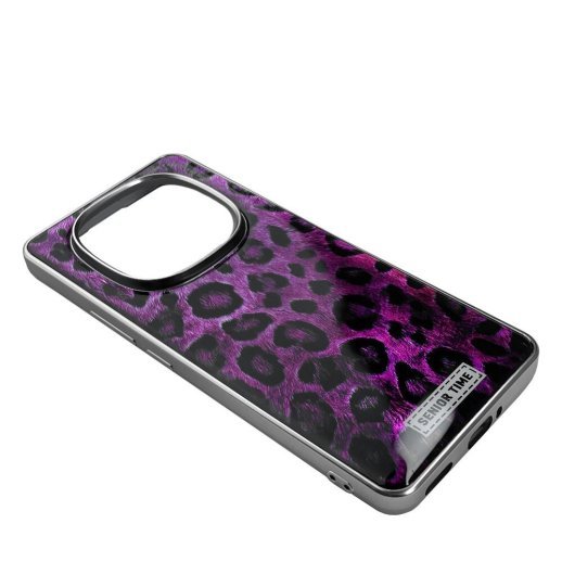 Накладка Leopard Case для Xiaomi Redmi Note 14 Pro Plus (5G) Violet
