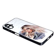 Накладка Prisma Ladies New для Samsung A06 Girl in a hoodie