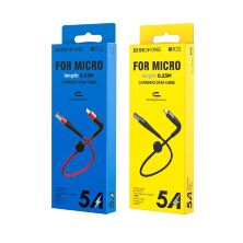 USB кабель BOROFONE BX32 Munificent charging data USB - micro USB 0.25M