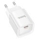 Мережевий зарядний пристрій HOCO C146A TYPE-C PD 20W, білий