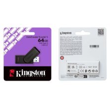 Флеш-накопичувач Kingston USB 3.2 DT Exodia S 64GB Black