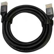Кабель DisplayPort W-H940 2.1 16K 60Hz, CCS, Ø7.0 мм, 3.0 м, чёрный