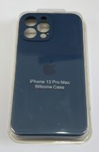 Чохол Silicone Case Copy Apple iPhone 13 Pro Max Square Navy Blue, 27