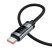 USB кабель Hoco U148 Lord USB  -  Type-C 100W з цифровим дисплеєм, чорний