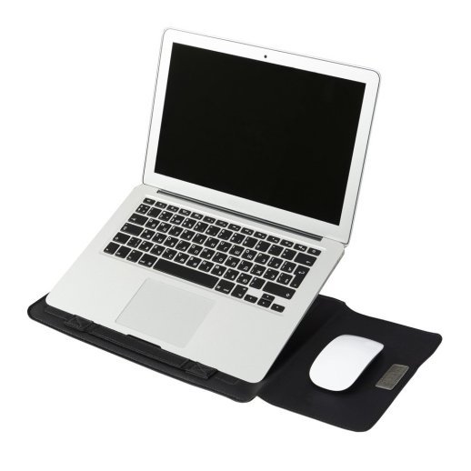 Чохол Leather Bag Vertical для Apple MacBook 13'' / 14'' Black