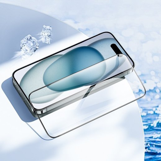 Скло для телефону HOCO A37 Unbounded series 3D curved surface HD APPLE iPhone 14 PRO MAX  | 15 PLUS | 16 PLUS 6,7"