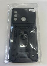 Armor Case With Curtain for ZTE A53 Black