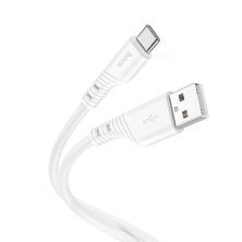 USB кабель HOCO X97 USB - Type-C, SILICONE, 1метр, білий
