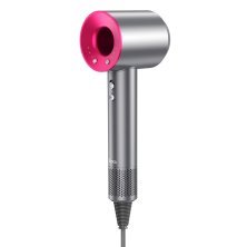Високошвидкісний фен HOCO DAR31 Wave 1500W з негативною іонізацією, 5 насадок, Rose Red