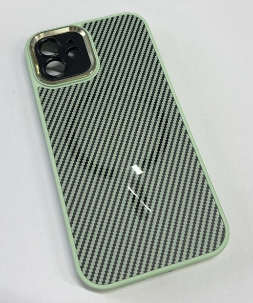 Case Carbone Shield Magsafe  for Apple Iphone 12 Grey