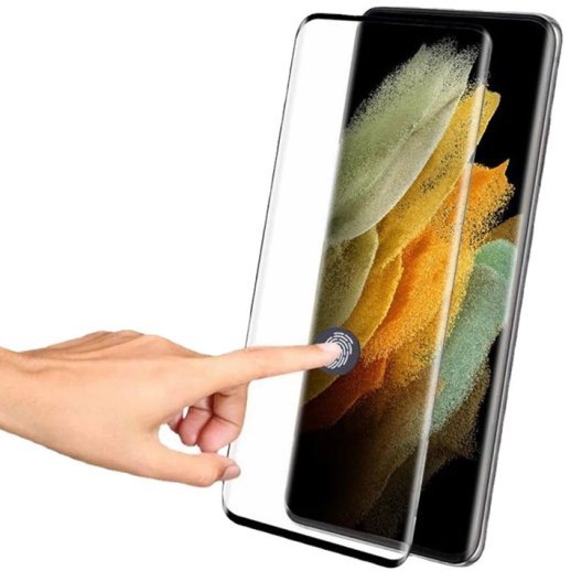 Захисне скло FULL GLUE SAMSUNG S928 Galaxy S24 ULTRA ЧОРНИЙ