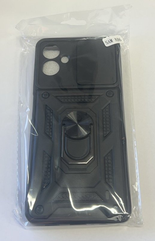 Armor Case With Curtain for Samsung A06 Чорний