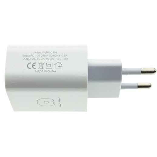 Зарядний пристрій WUW C108 18W USB-C Power Adapter PD 3A FAST CHARGER