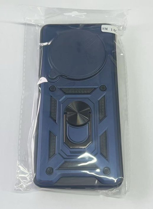 Armor Case With Curtain for Xiaomi Redmi 14C Dark Blue
