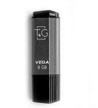 USB Flash Drive T&G TG121 Vega 8GB Стальной