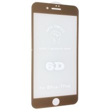 Захисне скло 6D ORIGINAL для APPLE IPHONE 7 PLUS | 8 PLUS ЗОЛОТИЙ