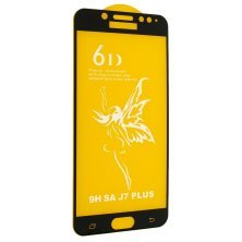 Захисне скло 6D PREMIUM SAMSUNG Galaxy J7 PLUS 2018