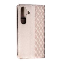Книга Deluxe для Samsung S24 Plus Pink Sand