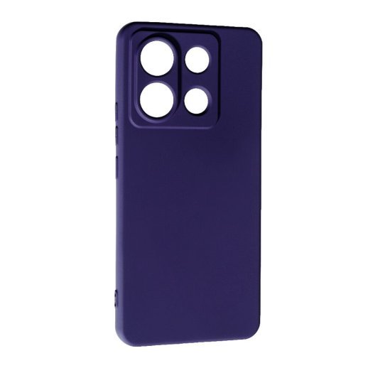 Силікон Case SMTT (AA) для Xiaomi Redmi Note 13 Pro (5G) / Poco X6 Dark Violet