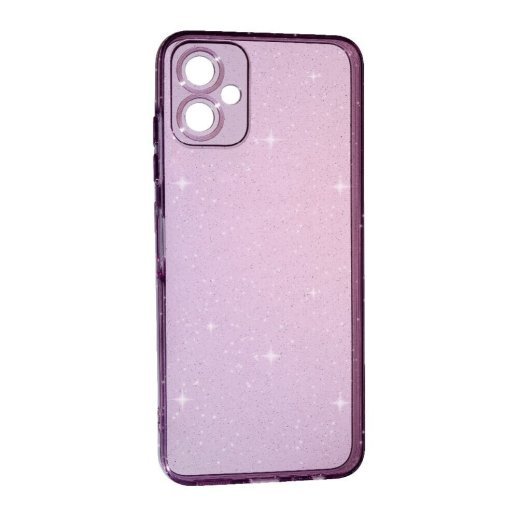 Силікон Clear Shine для Samsung A06 Violet