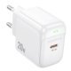 Мережевий зарядний пристрій BOROFONE BAS43A TYPE-C PD 20W, білий
