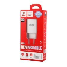 Мережевий зарядний пристрій INKAX CD-102 2.1A + USB кабель Lightning for IPhone
