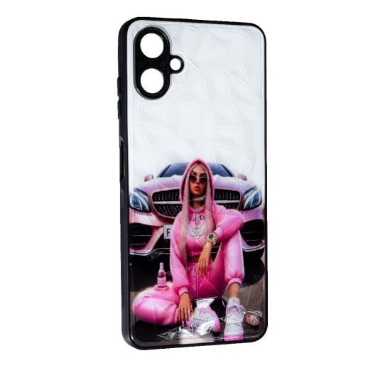 Накладка Prisma Ladies New для Samsung A06 Pink Car