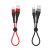 USB кабель BOROFONE BX32 Munificent charging data USB - Type-C 25СМ ЧОРНИЙ