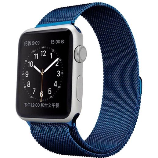 Ремінець металевий для годинника APPLE WATCH 42MM / 44MM / 45MM / 49MM Milanese Loop