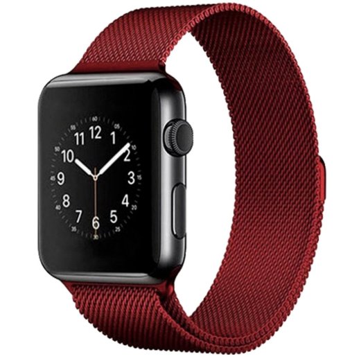 Ремінець металевий для годинника APPLE WATCH 42MM / 44MM / 45MM / 49MM Milanese Loop